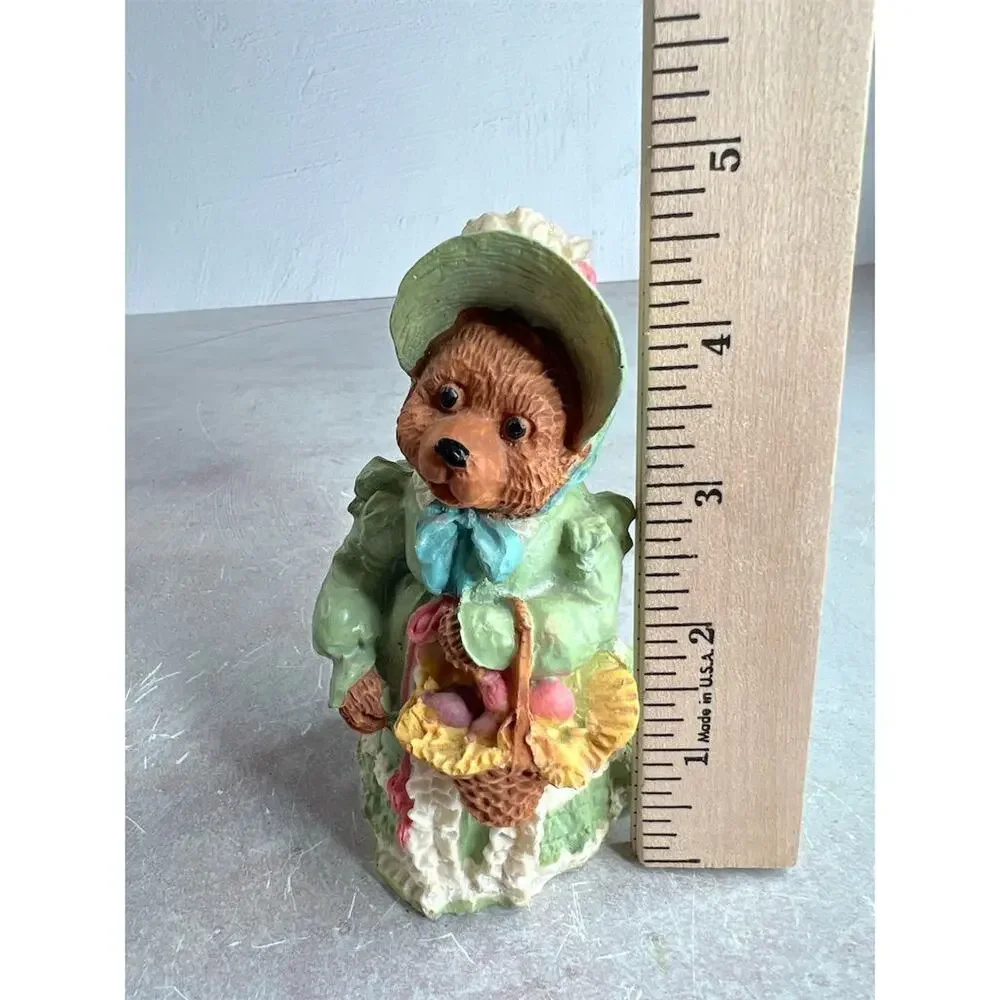 Albert Price Vintage Granny‎ Bear Figurine with Basket 5